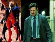 Loxias Crown in the comics and in the movie (Image via Sony Pictures Entertainment/Marvel)